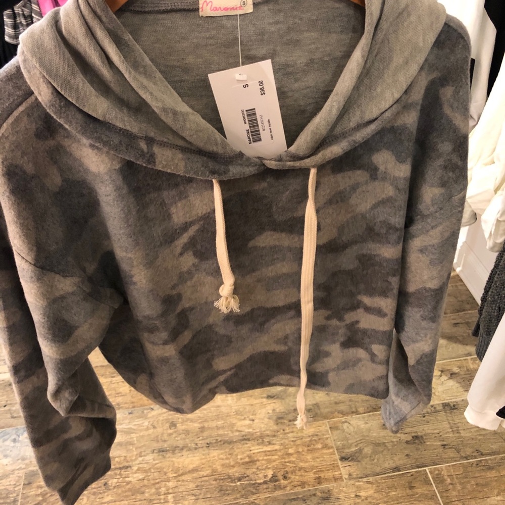 Cozy Camo Crop Top!!!